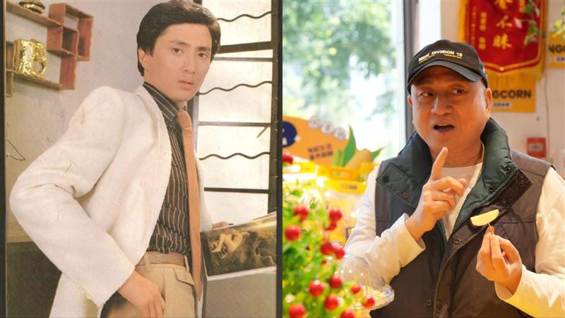 湯鎮業昔日容貌對比