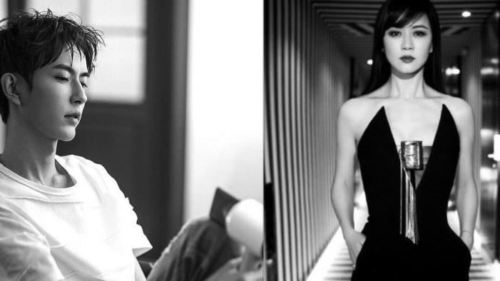 于朦朧與田海蓉合影