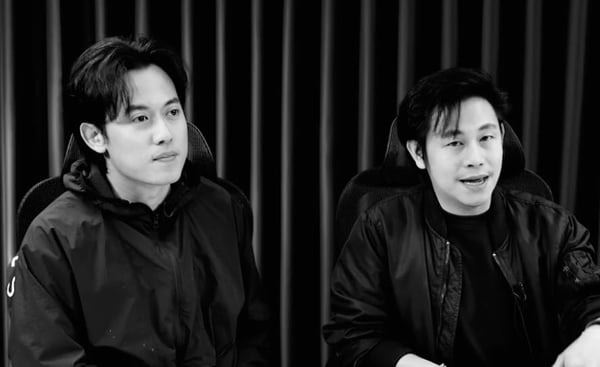 薩拉瓦特在臉書發佈的合照，與納塔武特同台《Phutta Talk》