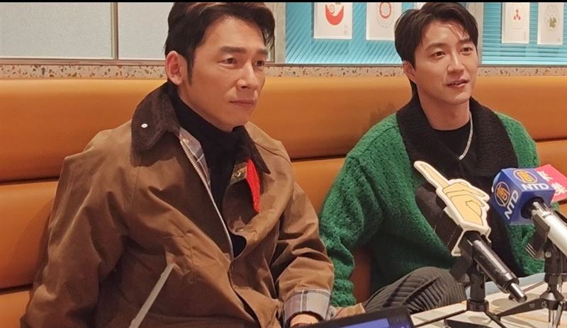 江宏傑與溫昇豪合作的實境節目照片