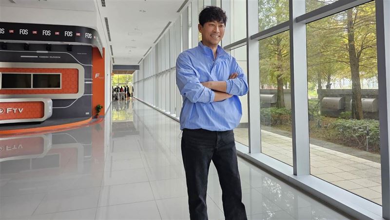 侯昌明與曾雅蘭的家庭合照(現場照片)