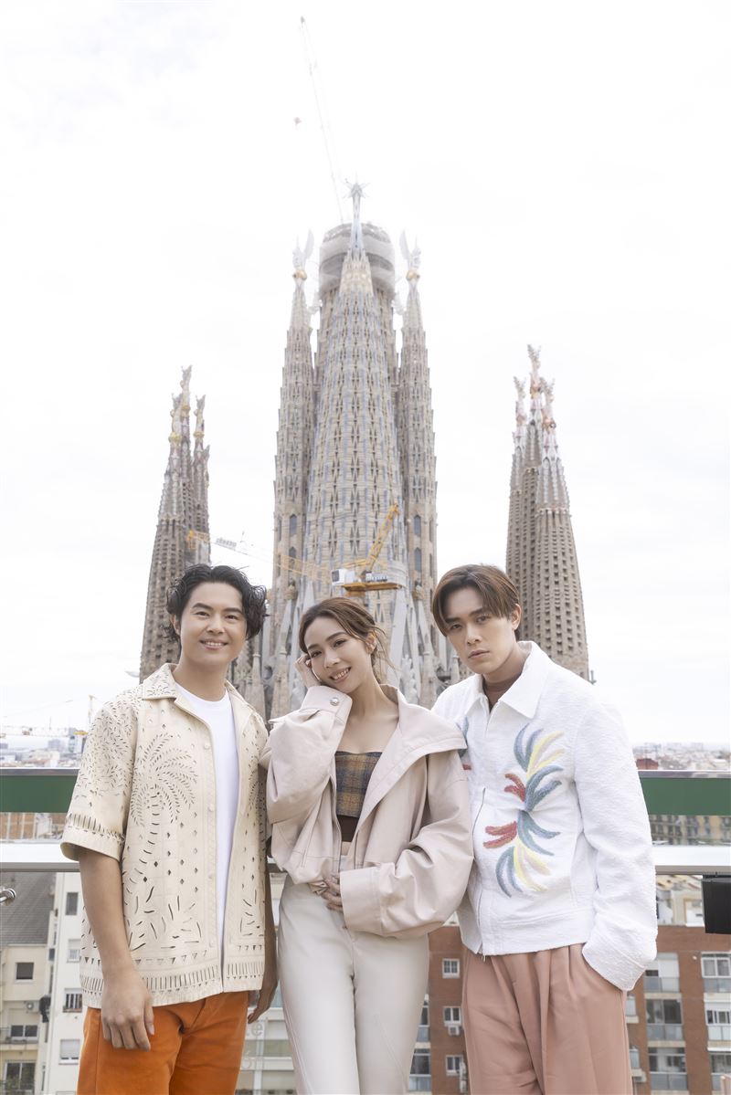 告五人MV在巴塞隆納拍攝現場