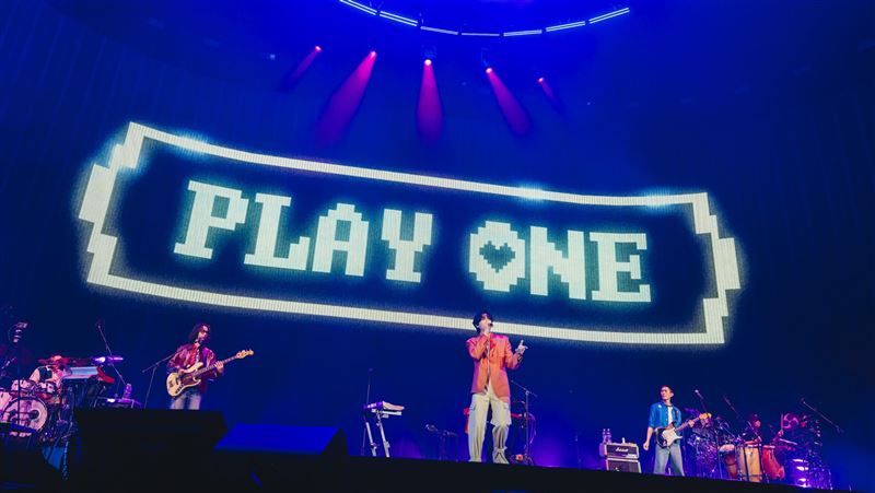 宇宙人演唱會舞台