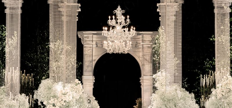 Dynasty Hall内场灯光布置