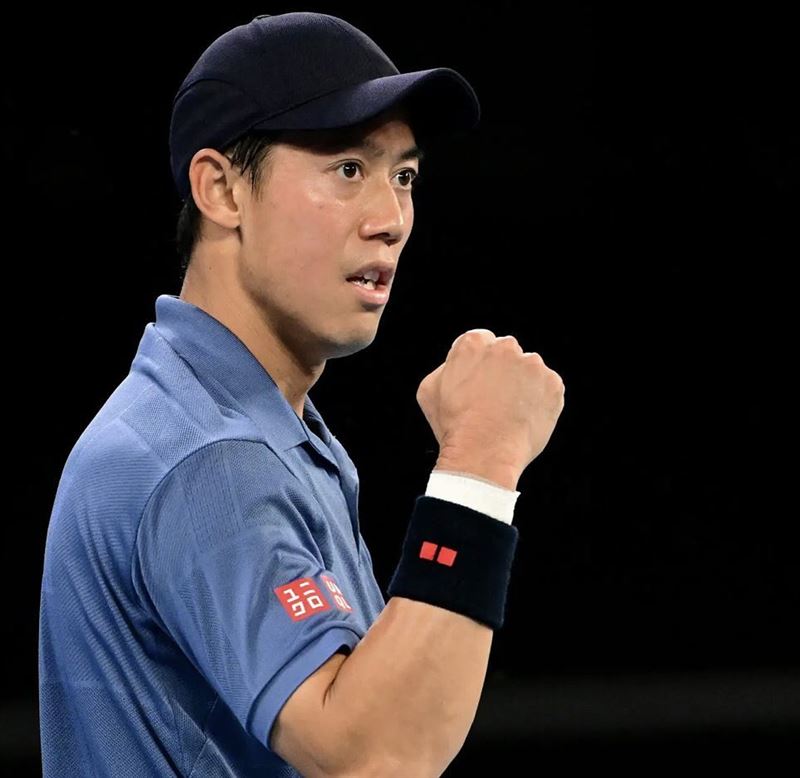 福原爱与锦织圭合照