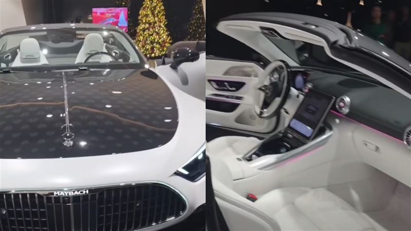 Maybach SL680現場照片