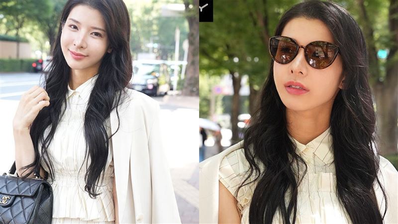 東雲椿在海外走秀的帥氣身影