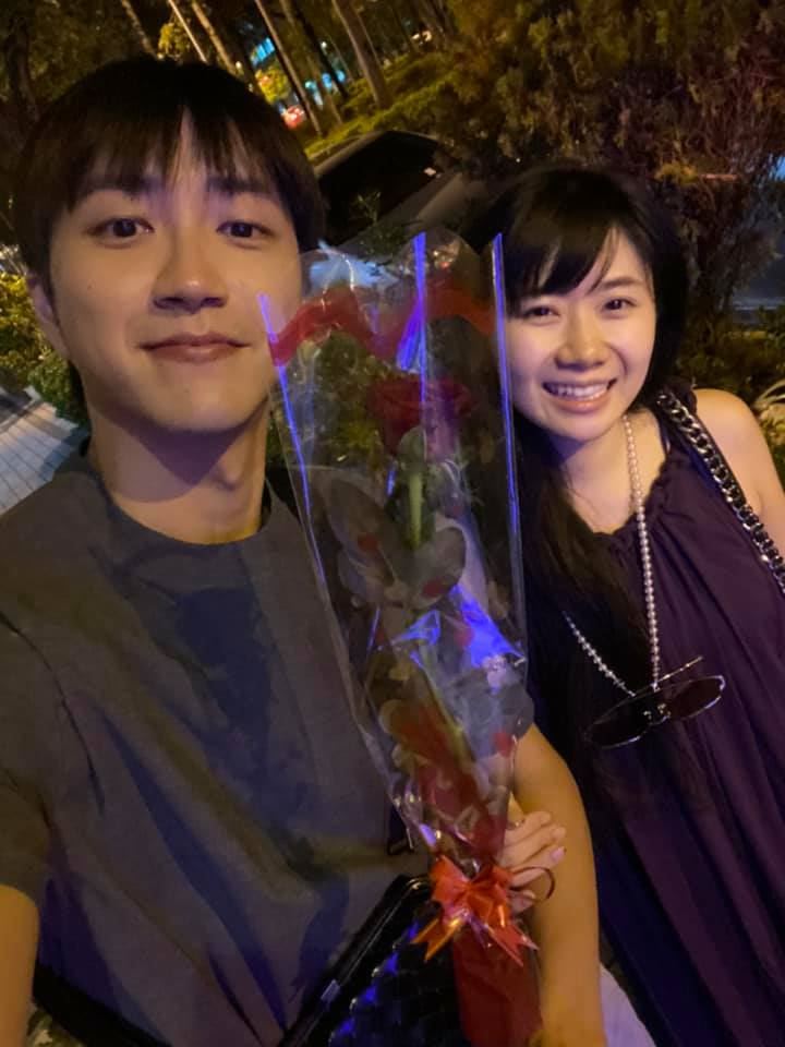 江宏傑（左）與福原愛（右）一度被視為「格差婚」