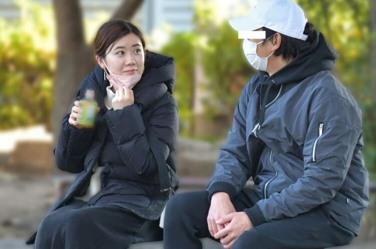 福原爱与横滨男幽会照片