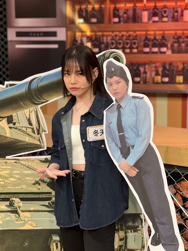 網紅冬天曾是軍人