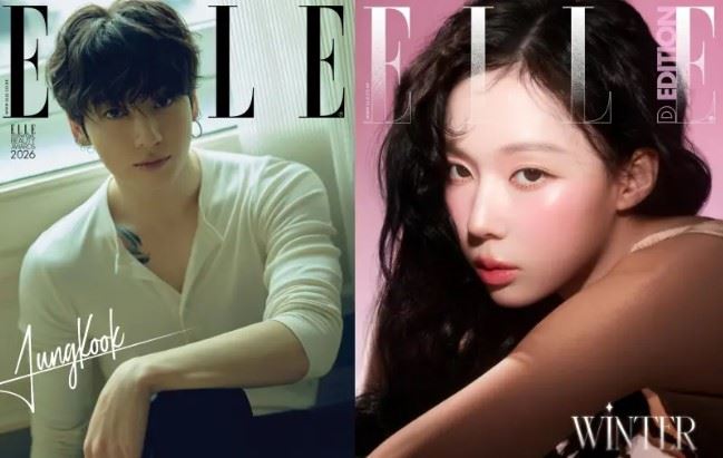 ELLE KOREA封面與畫報