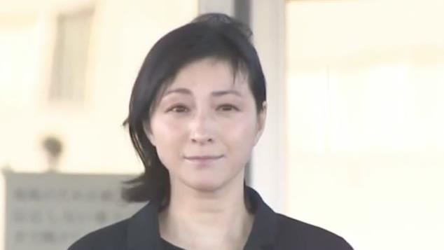 廣末涼子憔悴露臉。（圖／翻攝自日テレNEWS YouTube）