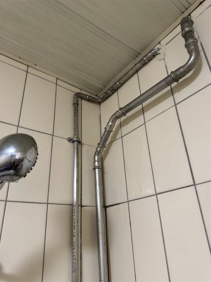 朱頭皮把保溫軟管拆了。（圖／翻攝自threads）