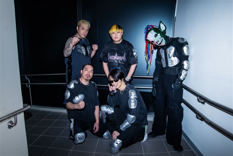 血肉果汁機演唱會舞台特寫