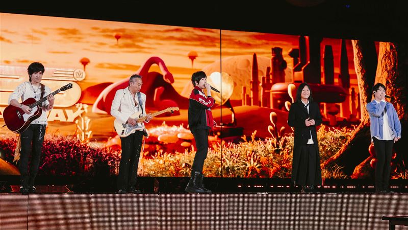 五月天台中站演唱會官方照片