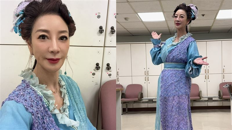 楊繡惠深夜錄影地震搖晃畫面