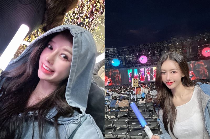 李雅英現身五月天演唱會照片