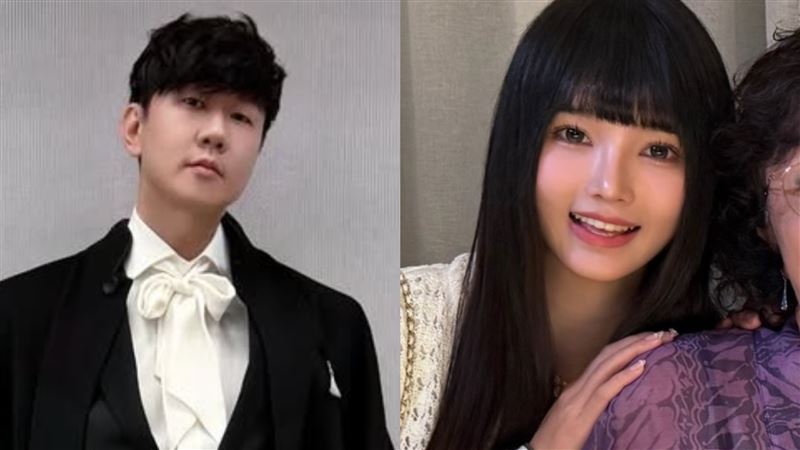 林俊傑與七七同框