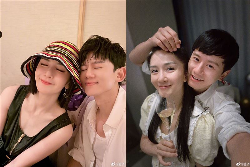 张杰谢娜同台画面