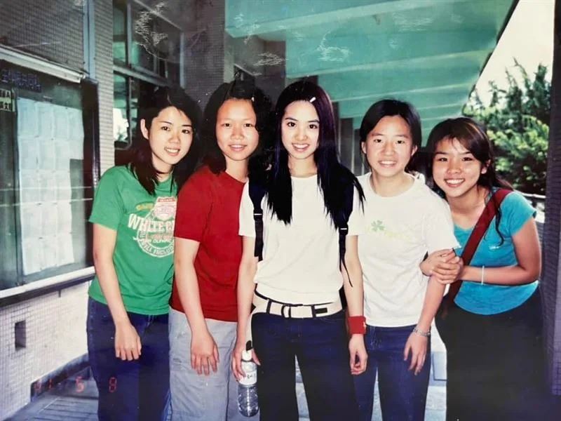 蔡依林校園合影3