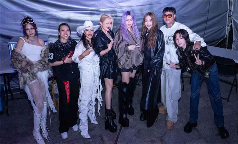 在張惠妹邀請上，台東跨年眾星雲集。