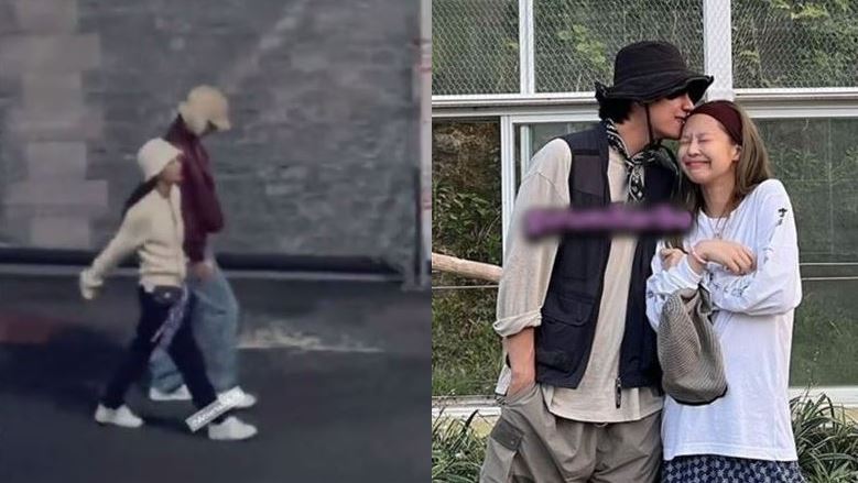 2023年巴黎街頭牽手與合照親吻畫面