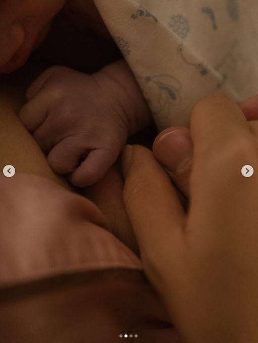 準爸媽即將迎接寶寶的畫面