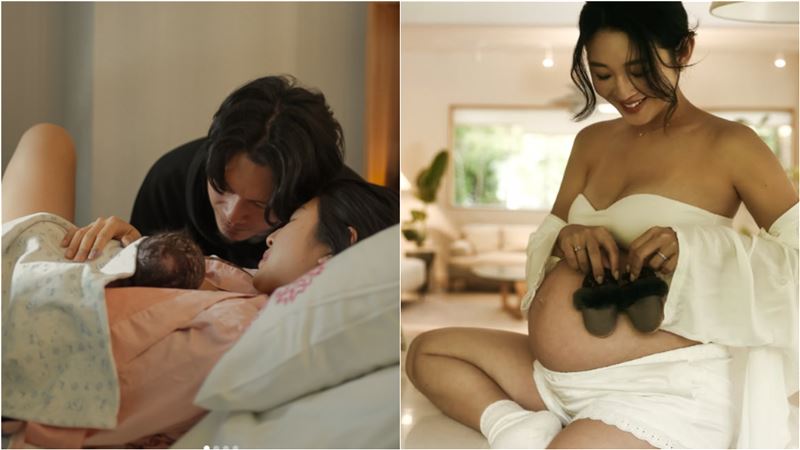 華航林依晨順產照