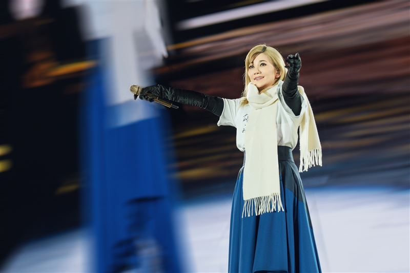 梁靜茹舞台與觀眾互動