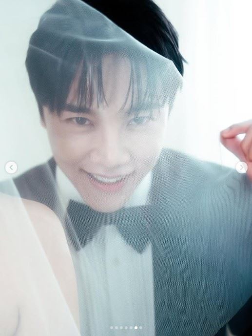 崔容俊與Lia Kim 合影2