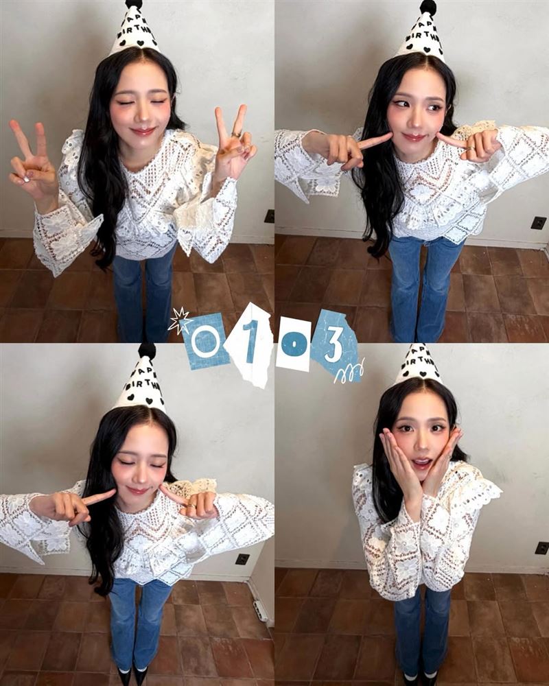 Jisoo送出豐富伴手禮