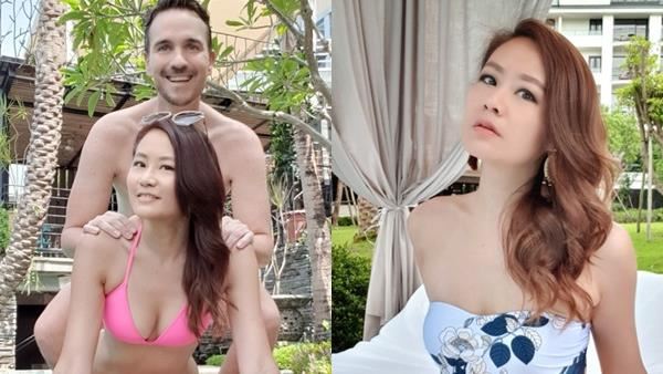 欣西亞與洋尪Shane相愛照片