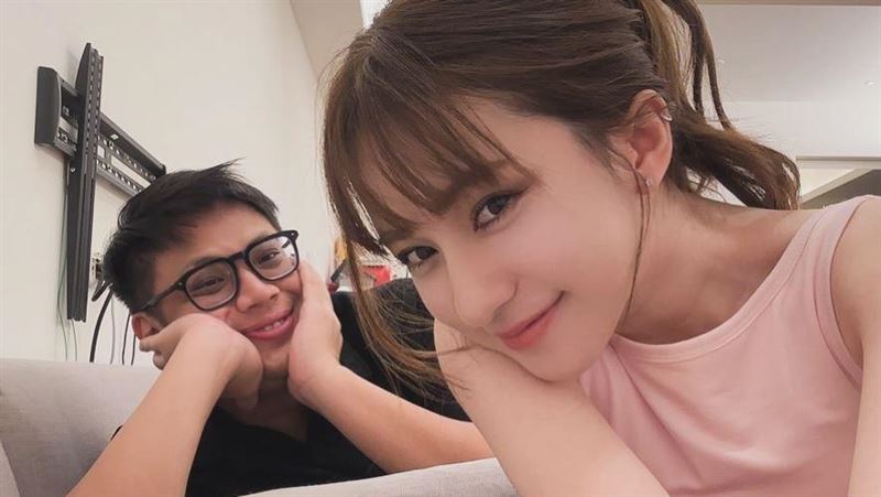 黑男與Lucy婚姻生活照片