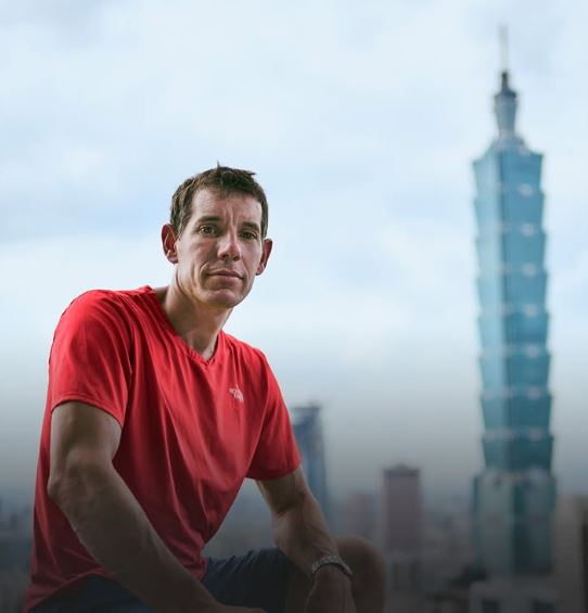 霍諾德攀台北101的挑戰畫面