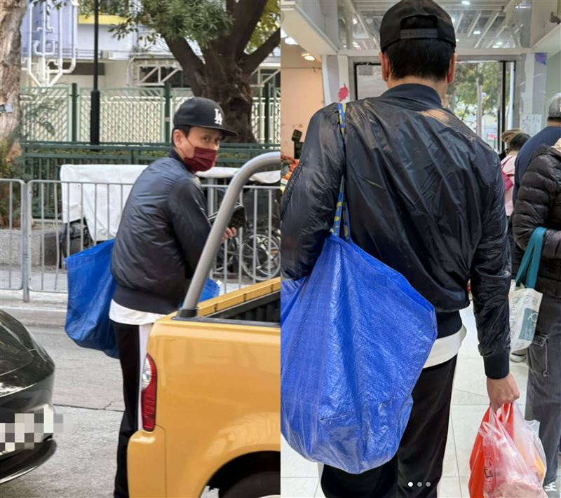 黄宗泽在市场购物的照片2