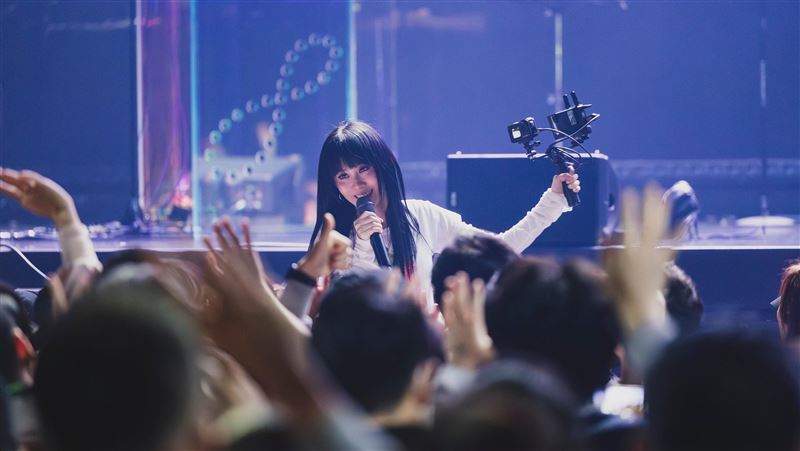 白安演唱会台北现场舞台