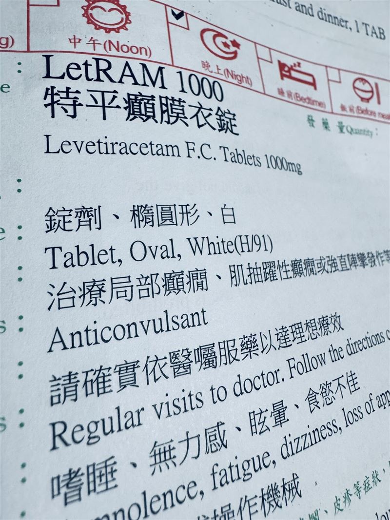 蘇德揚藥物清單與照護情況