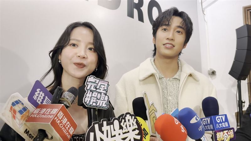 婁峻碩與程予希出席品牌活動