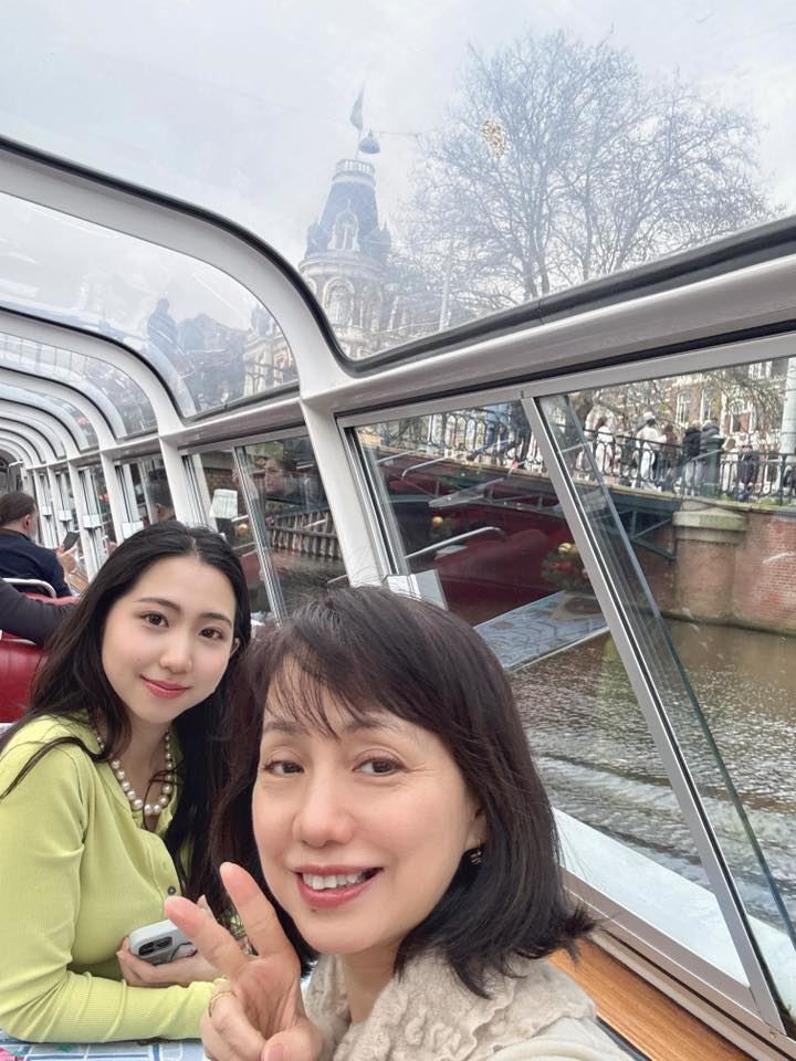 蔡幸娟與Amanda合照