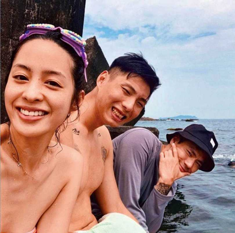 莫允雯与钟秀鼐交往时的朋友们