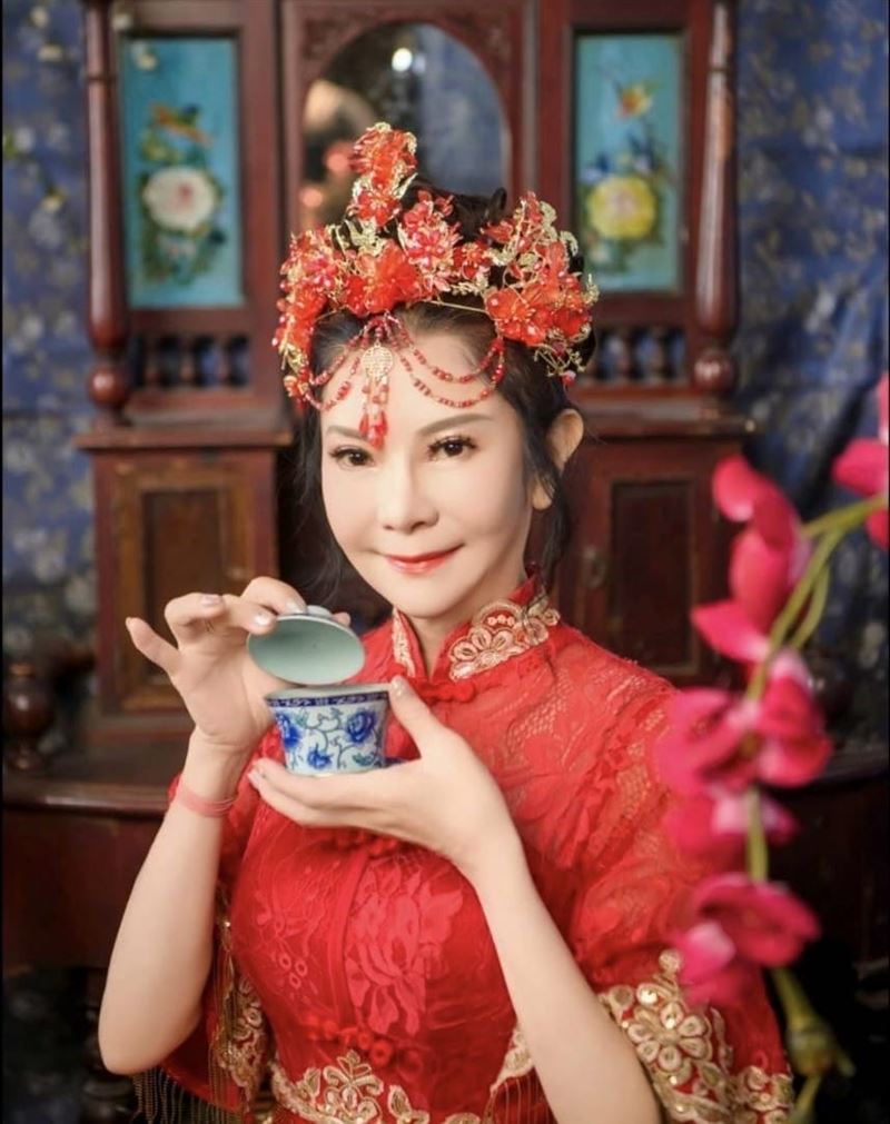 蔣雪櫻致力於推廣媽祖文化照片