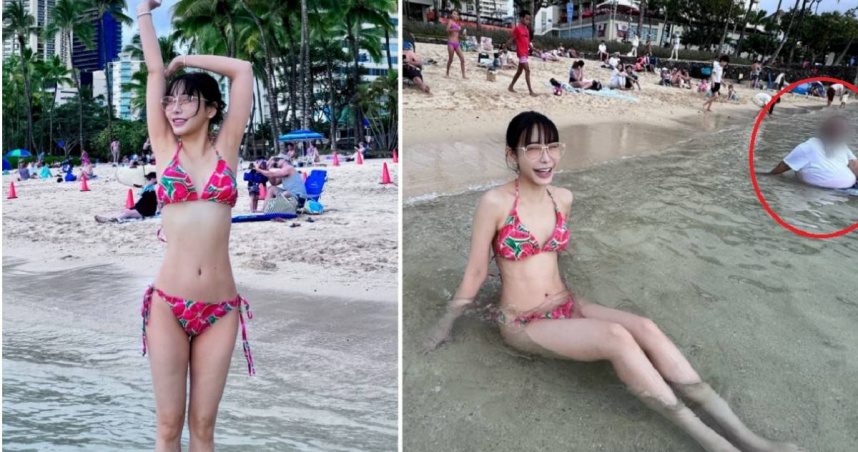 夢露老師夏威夷海灘照1