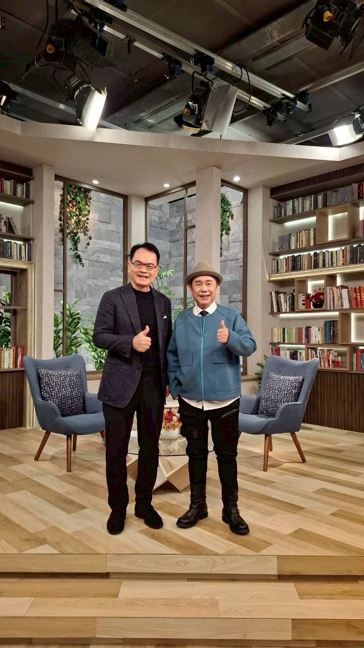 鄭弘儀訪問黃西田畫面(圖/三立提供)