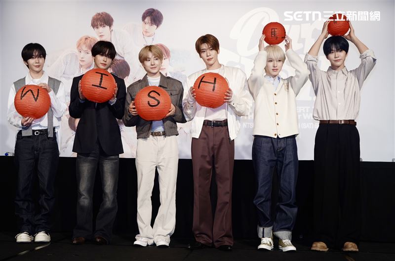 NCT WISH來台,現場與媒體互動