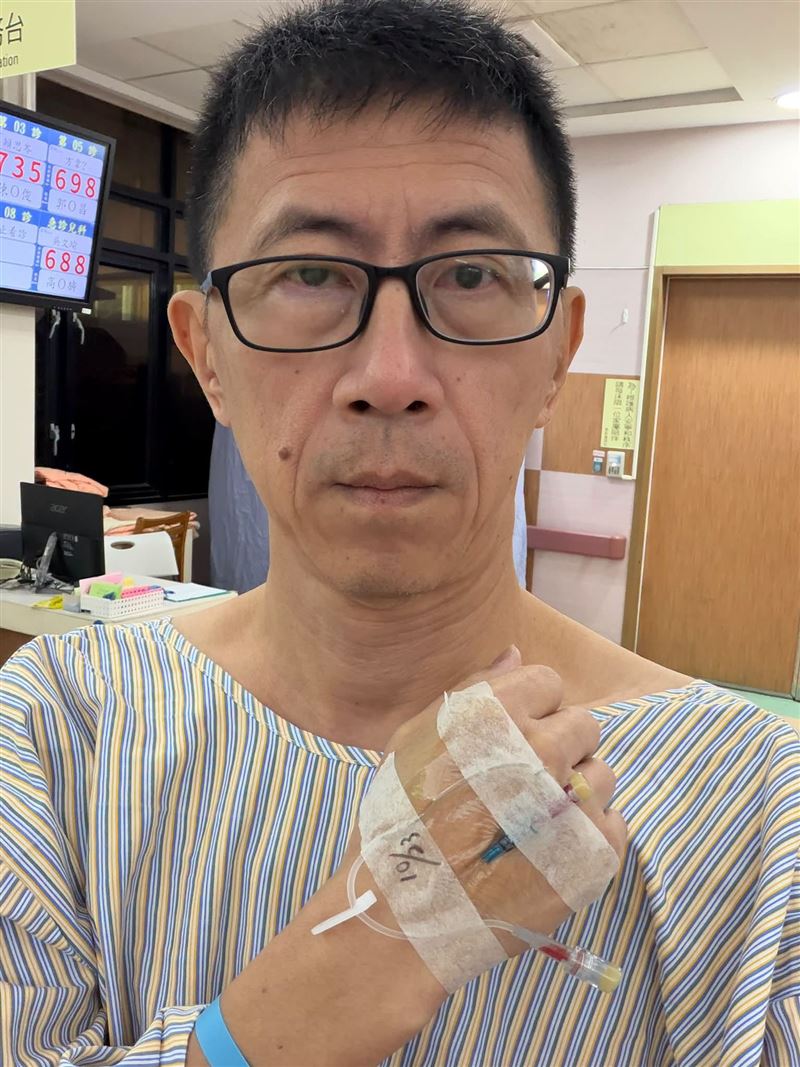 李驥分享就醫消息