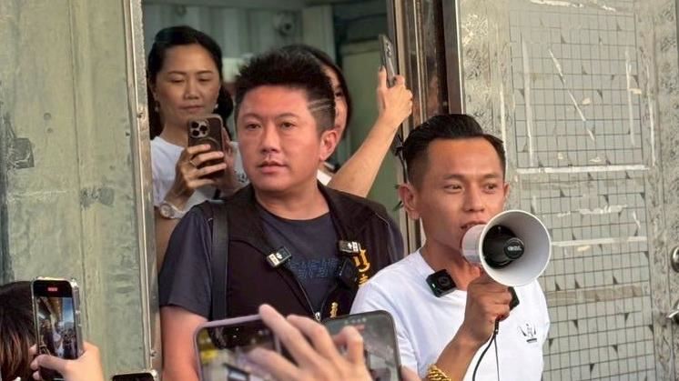 賓賓哥與AJ哥對峙初次畫面