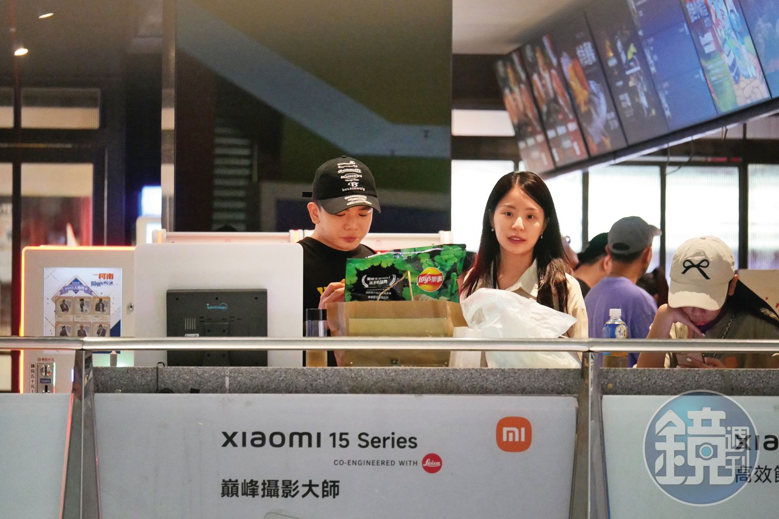 孫生與女友溫柔相伴
