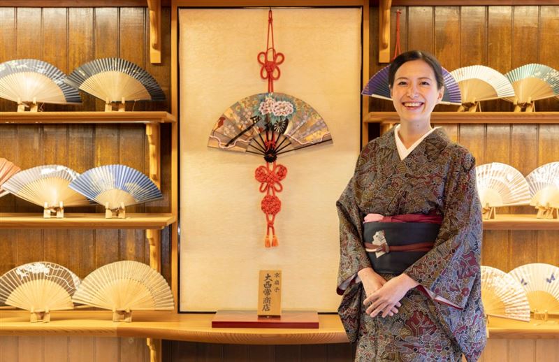 扇子店内部景象