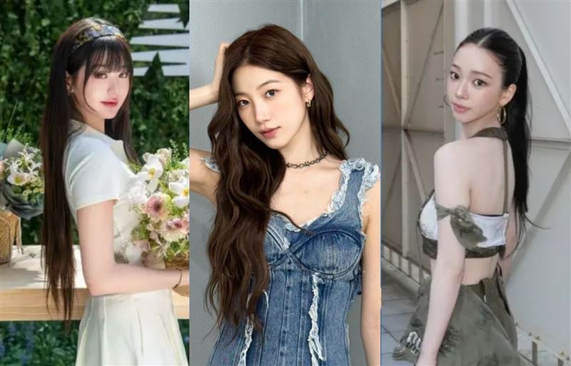日網站票選最美KPOP女星三人合照