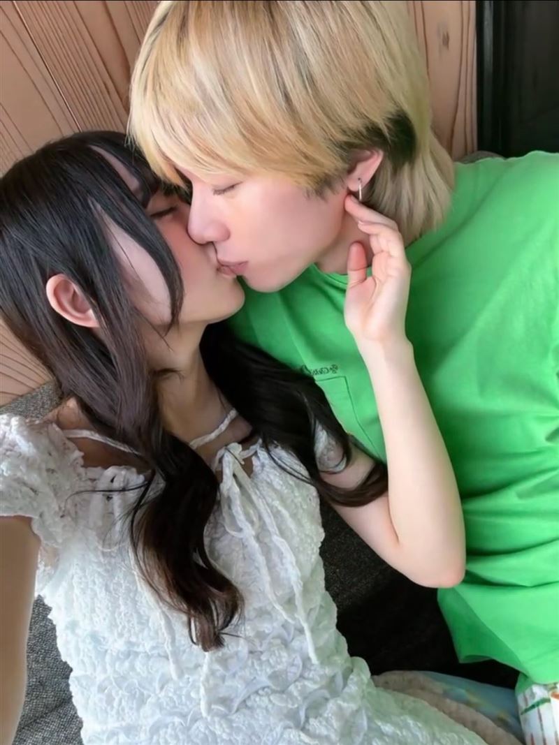 那蘭Nodoka與男子親密照2